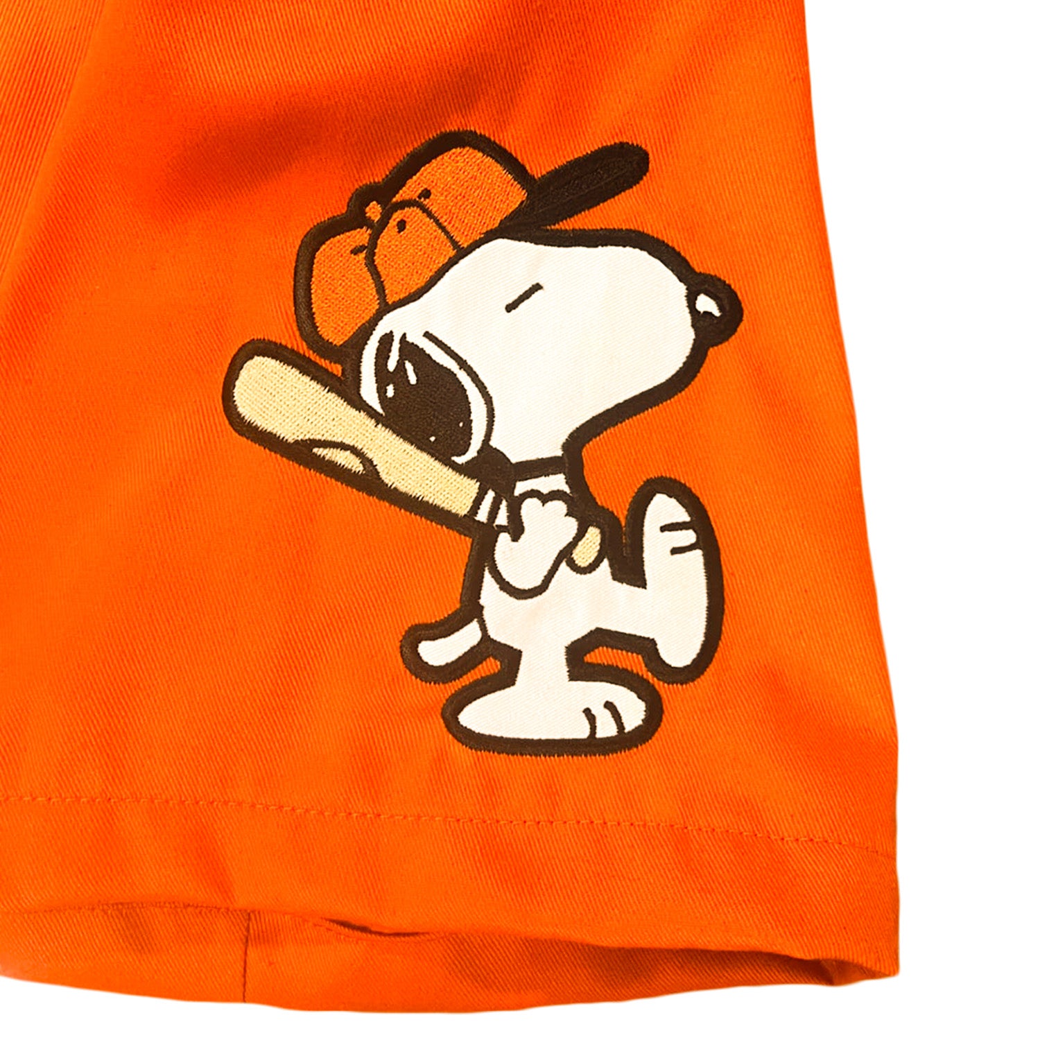 Detail photo of left sleeve patch