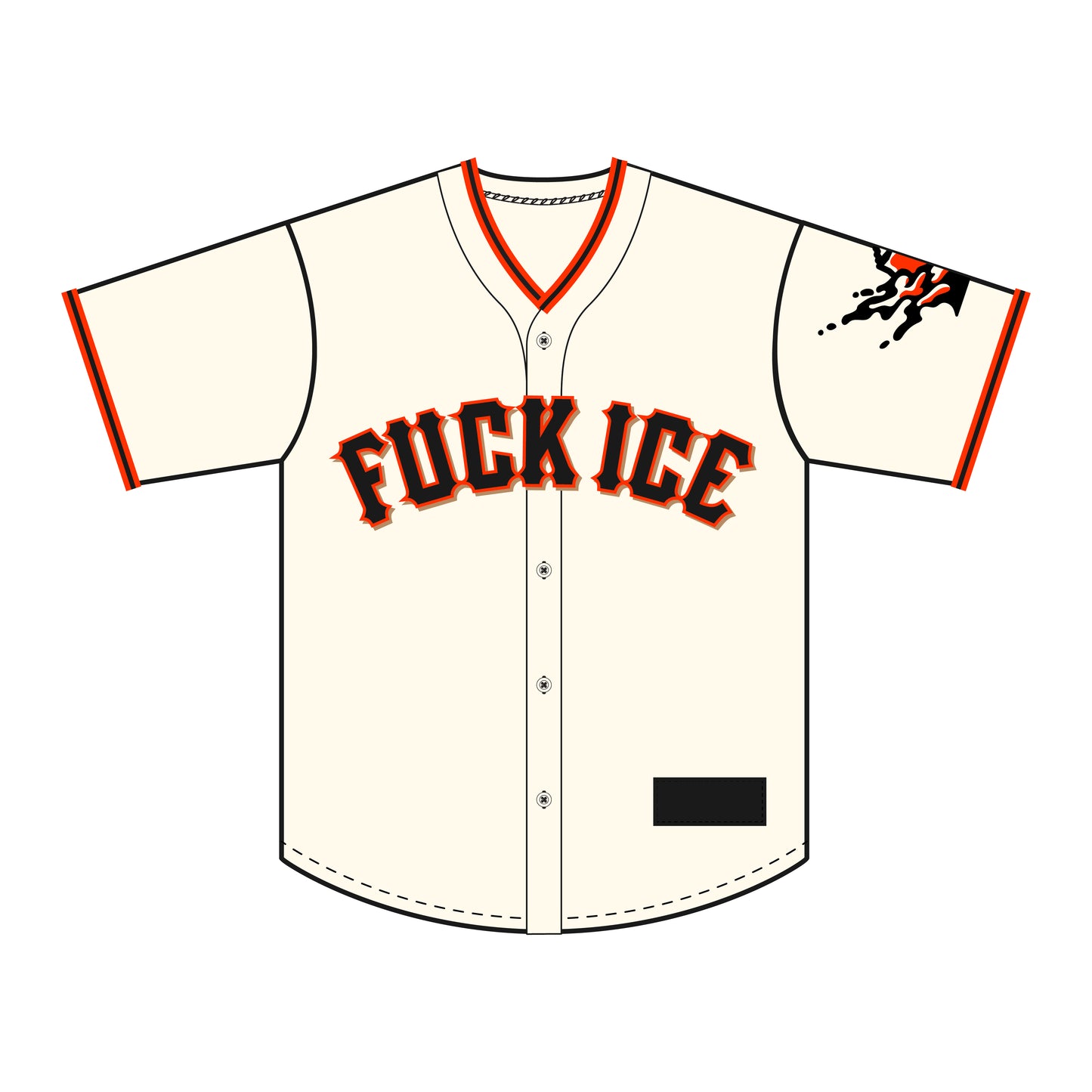 'ICE OUT' BASEBALL JERSEY (PRE-ORDER)