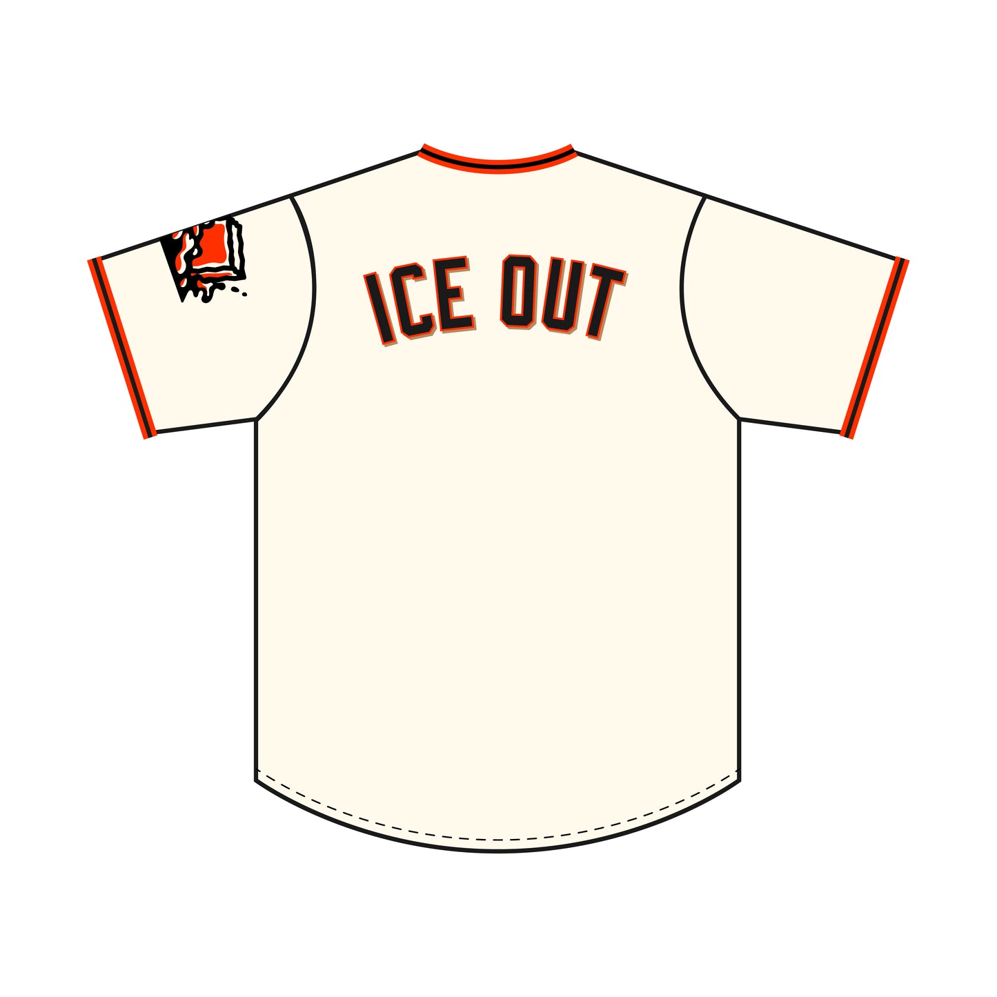 'ICE OUT' BASEBALL JERSEY (PRE-ORDER)