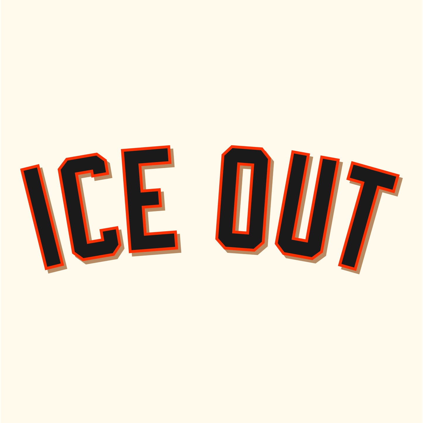 'ICE OUT' BASEBALL JERSEY (PRE-ORDER)