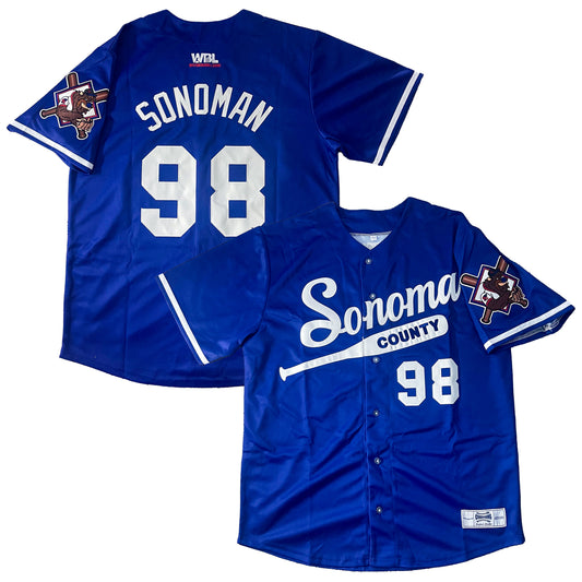 Crushers "Sonoma County" Jersey, Purple